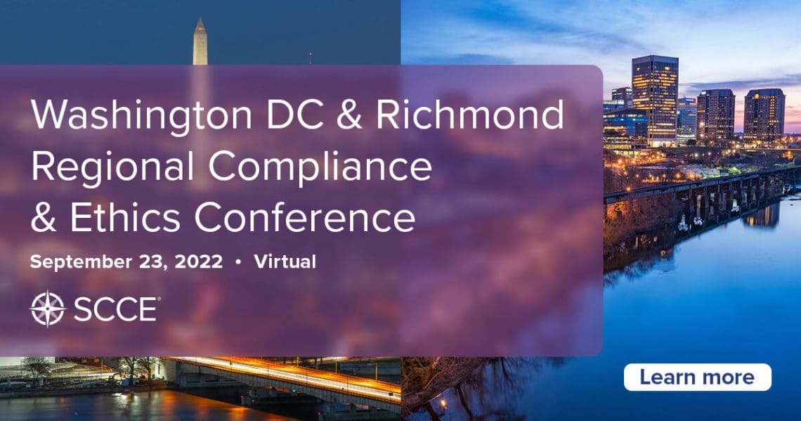 Washington DC & Richmond Regional Compliance & Ethics Conference