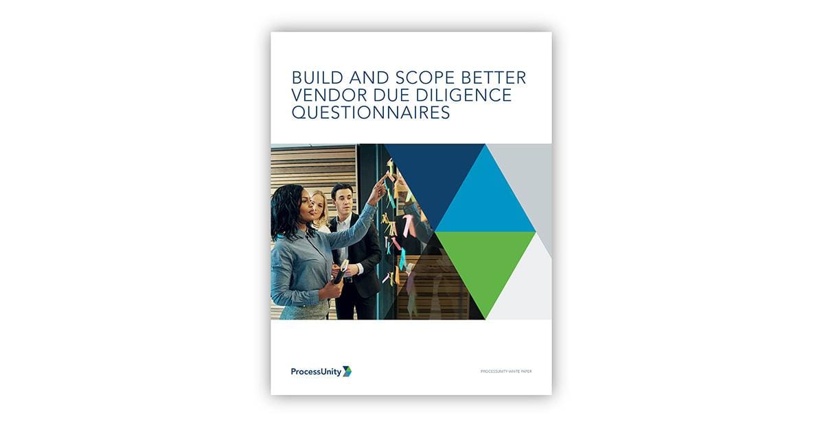 Build and Scope Better Vendor Due Diligence Questionnaires 