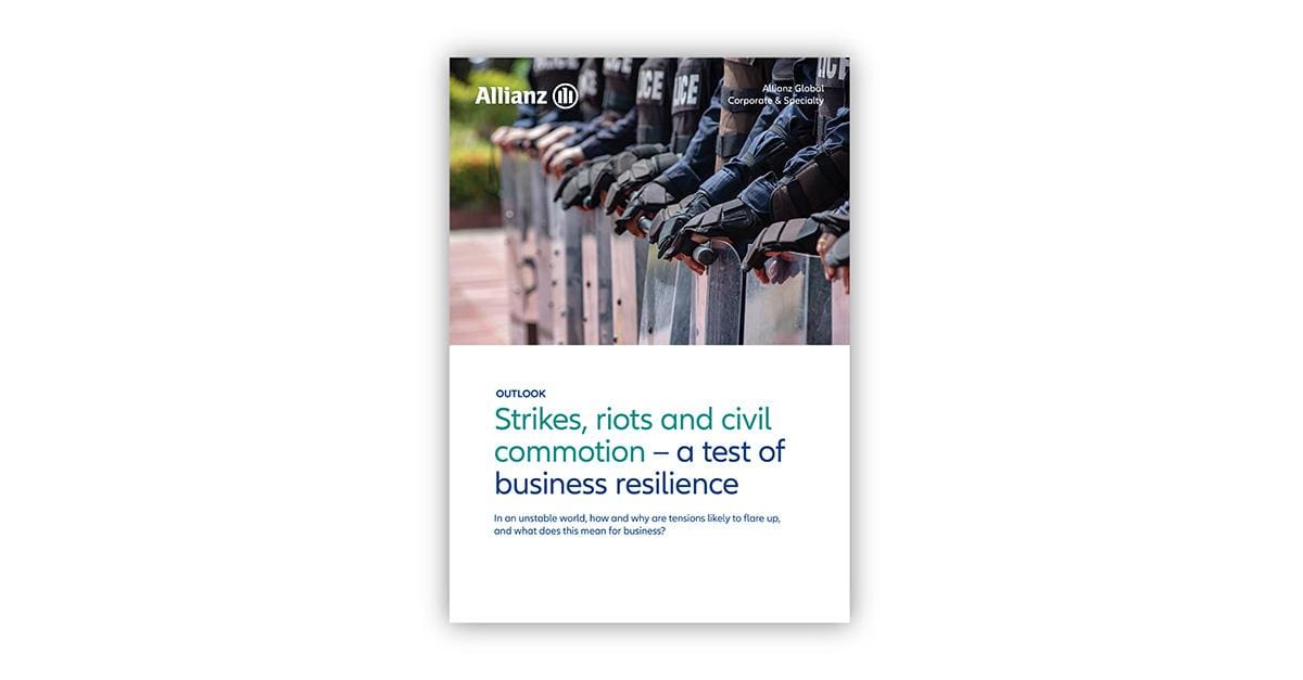 Strikes, riots and civil commotion outlook 2023