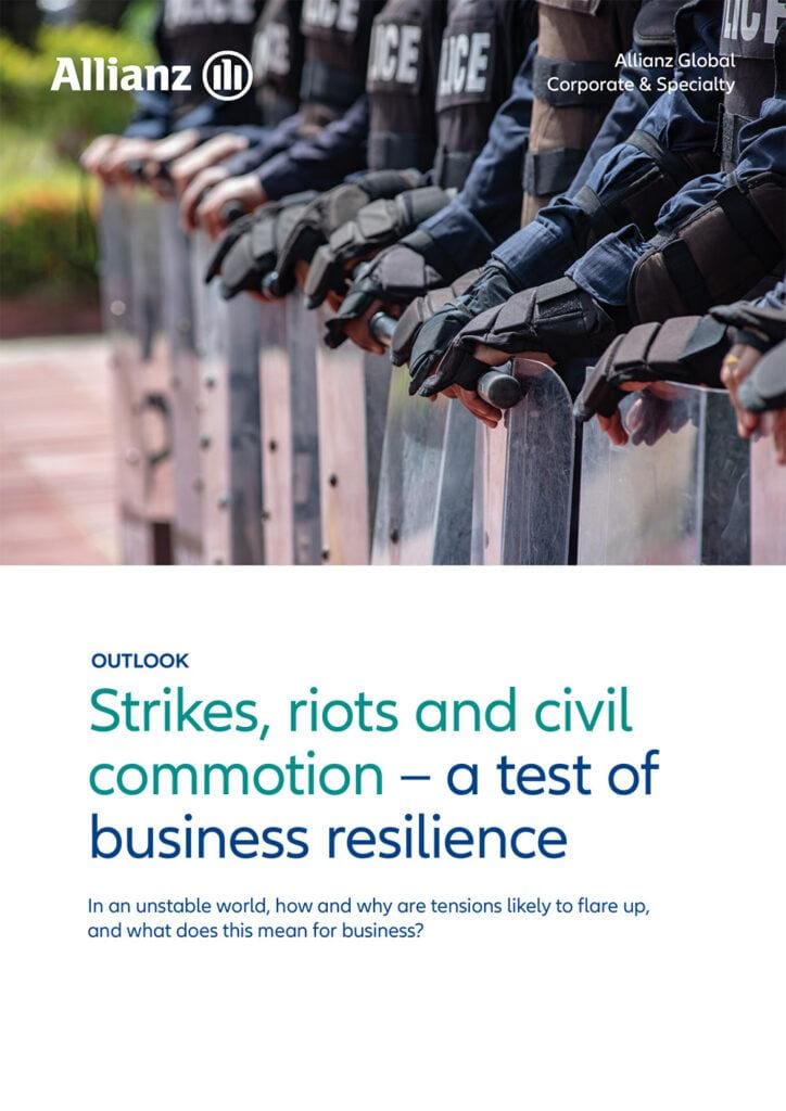 Strikes, riots and civil commotion outlook 2023