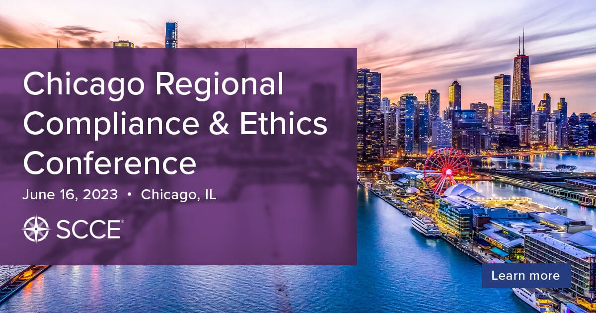 SCCE's Chicago Regional Compliance & Ethics Conference Corporate