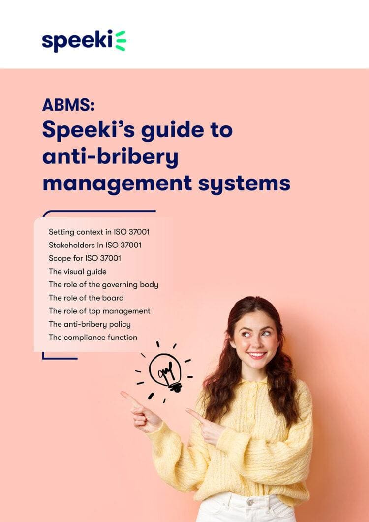 Anti Bribery Management Systems Corporate Compliance Insights   Speeki ABMS Anti Bribery Management System C 750x1061 