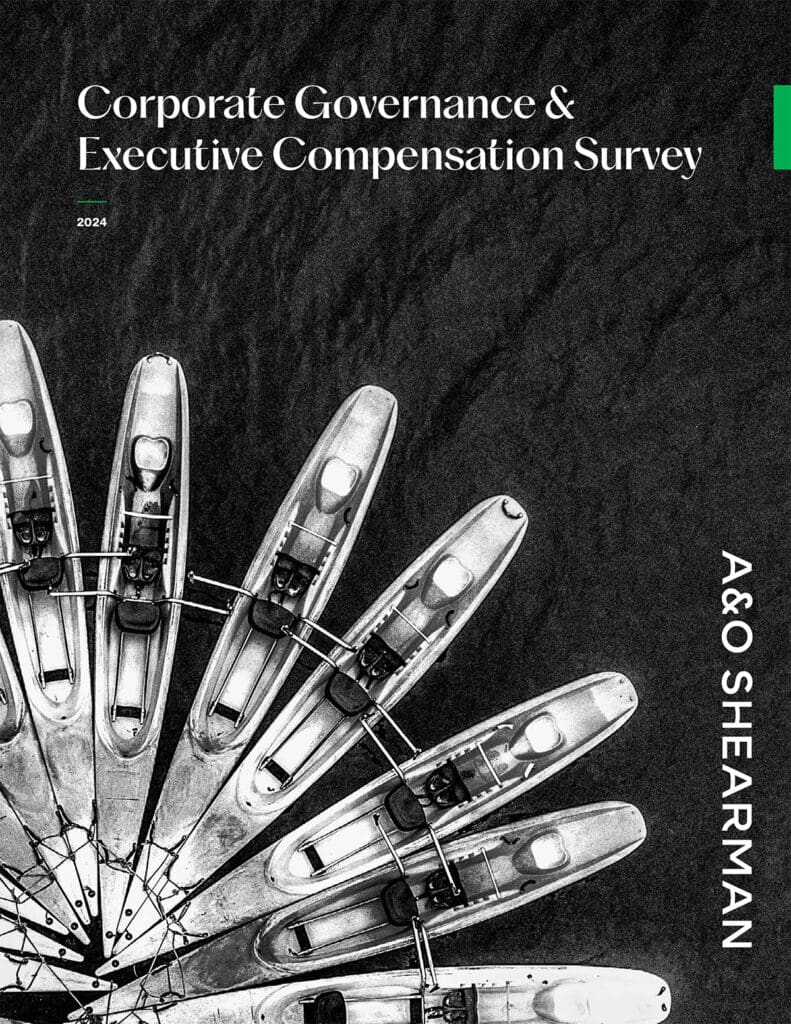 AO Shearman 2024 Corporate Governance & Executive Compensation Survey_c